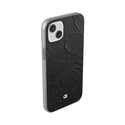 Obsidian Stucco Relief · Lite Phone Case for iPhone ·  Black