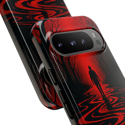 Crimson Shadow Path · Tough Coque de téléphone pour Google Pixel