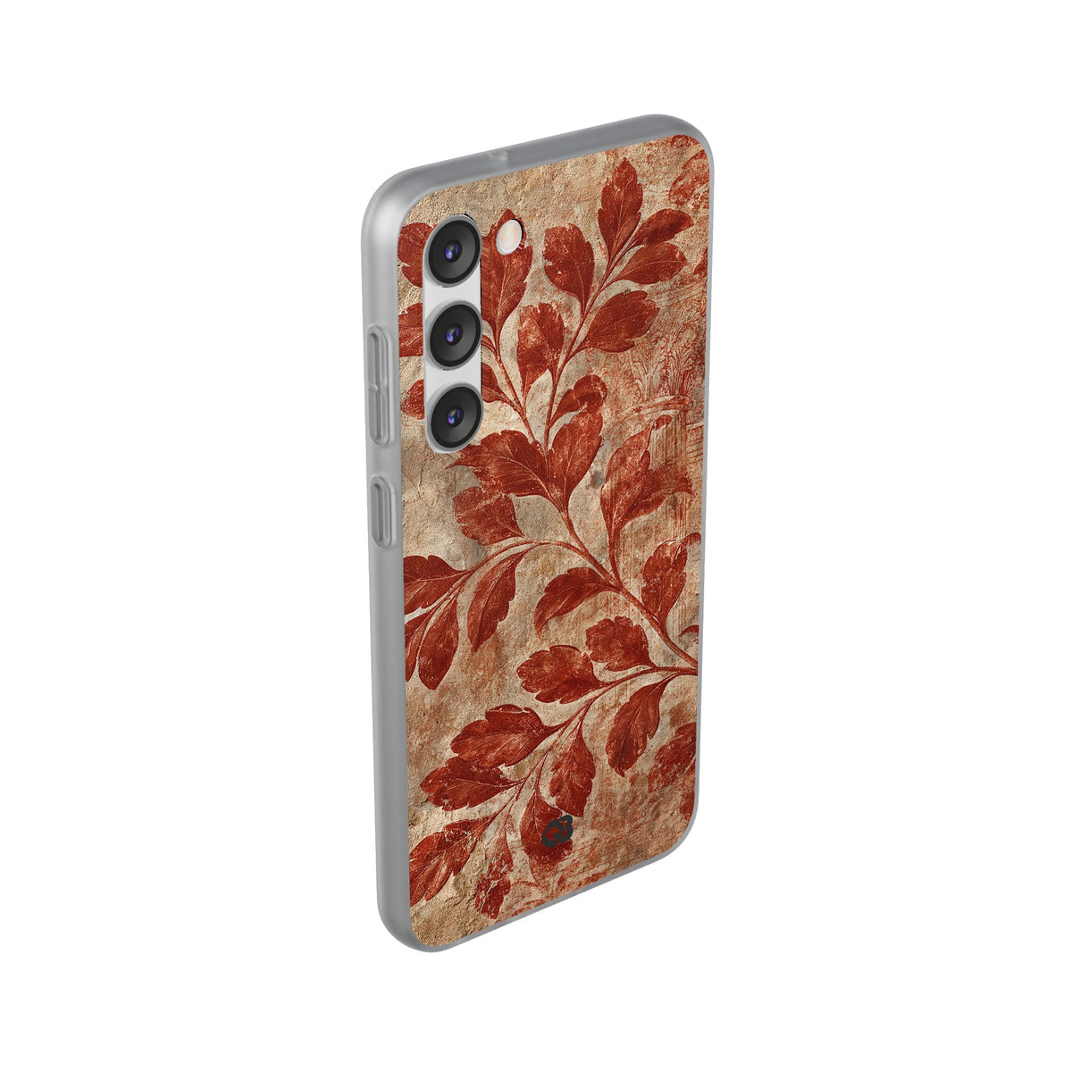 Terracotta Botanical Fresco · Lite Phone Case for Samsung · Red