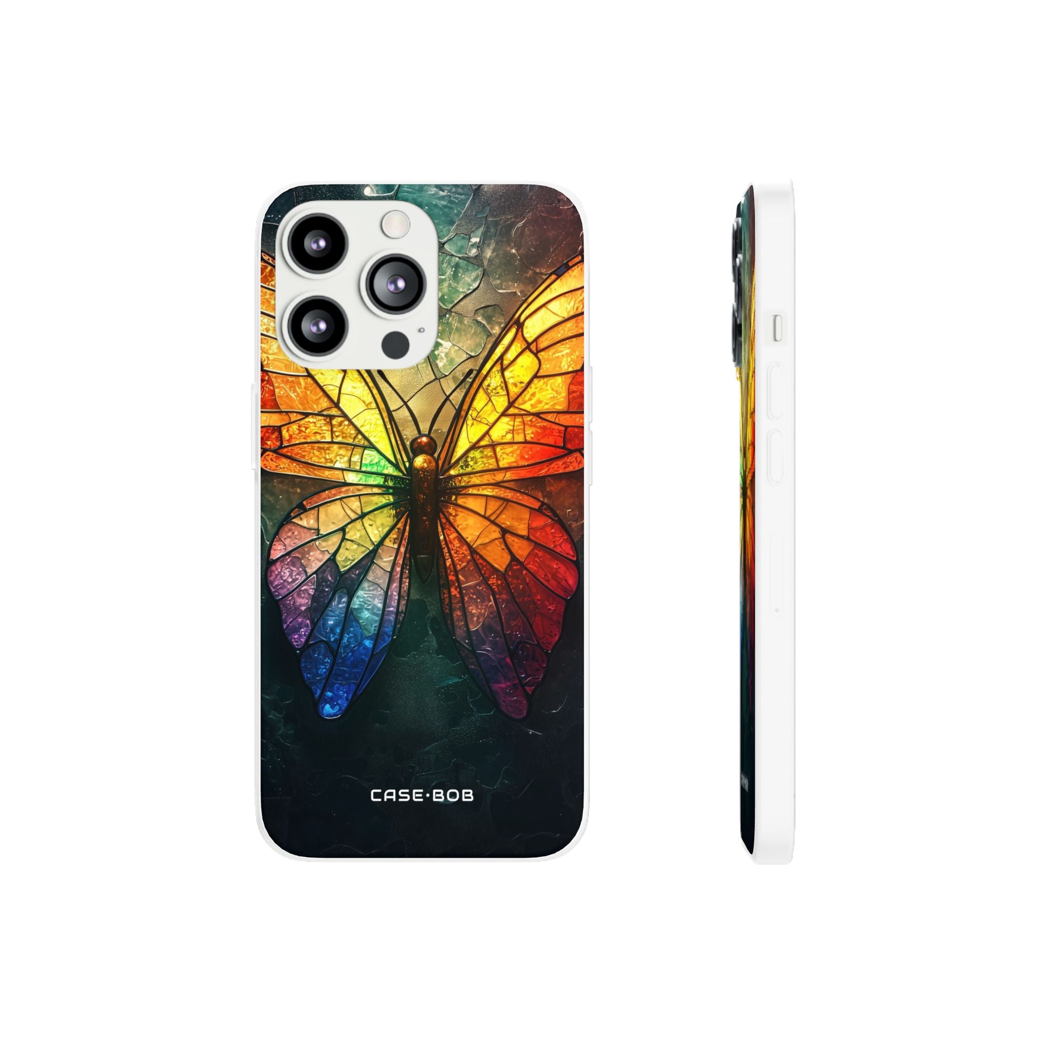 Vitraalvlinder iPhone 13 Pro - Soft