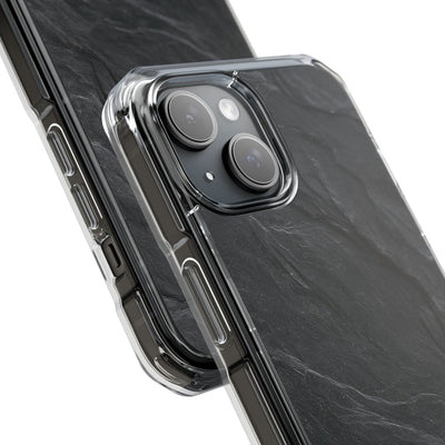 Black Impact MagSafe Phone Case for iPhone - Midnight Slate Ridge