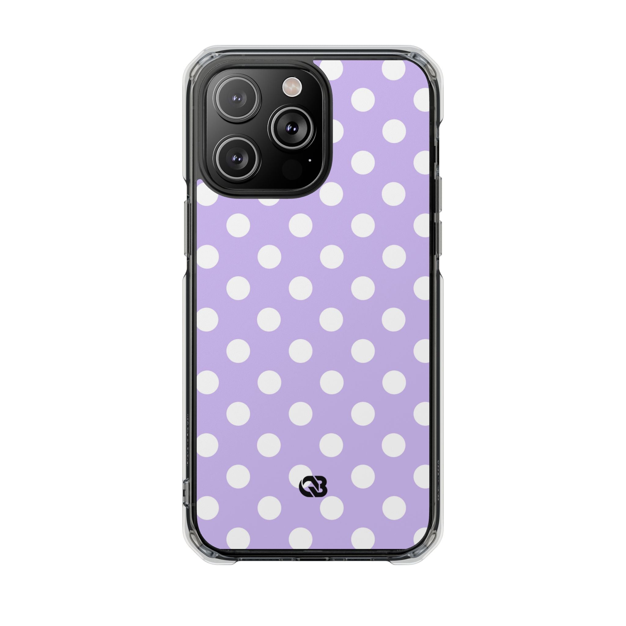 Lavender Polka Grid · Impact Phone Case for iPhone · Magsafe