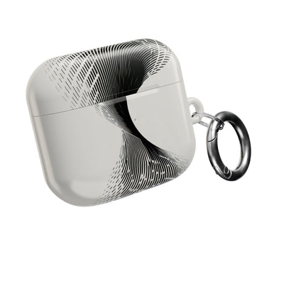 Helical Grid · Hard Case for AirPods & AirPods Pro · Grey