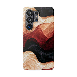 Ember Wave Dispersion · Lite Phone Case for Samsung · Red