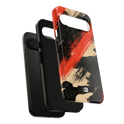 Urban Slash Camo · Tough Phone Case for Pixel ·  Black