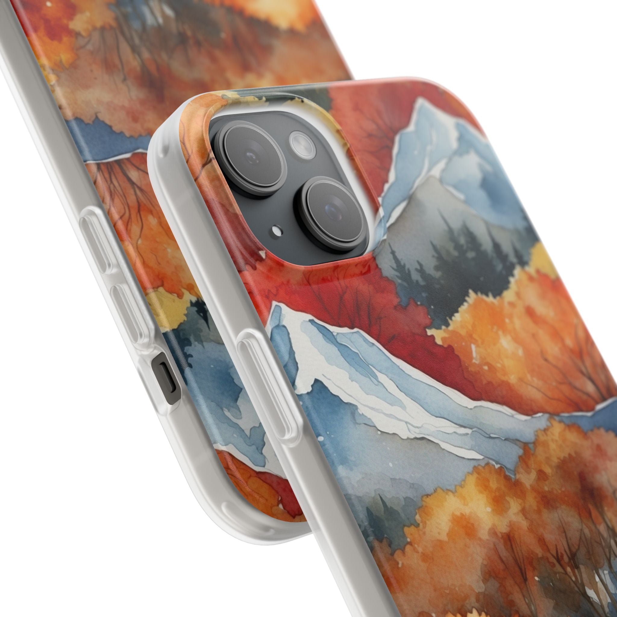 Snowcap Radiance iPhone 15 Plus Case - Soft