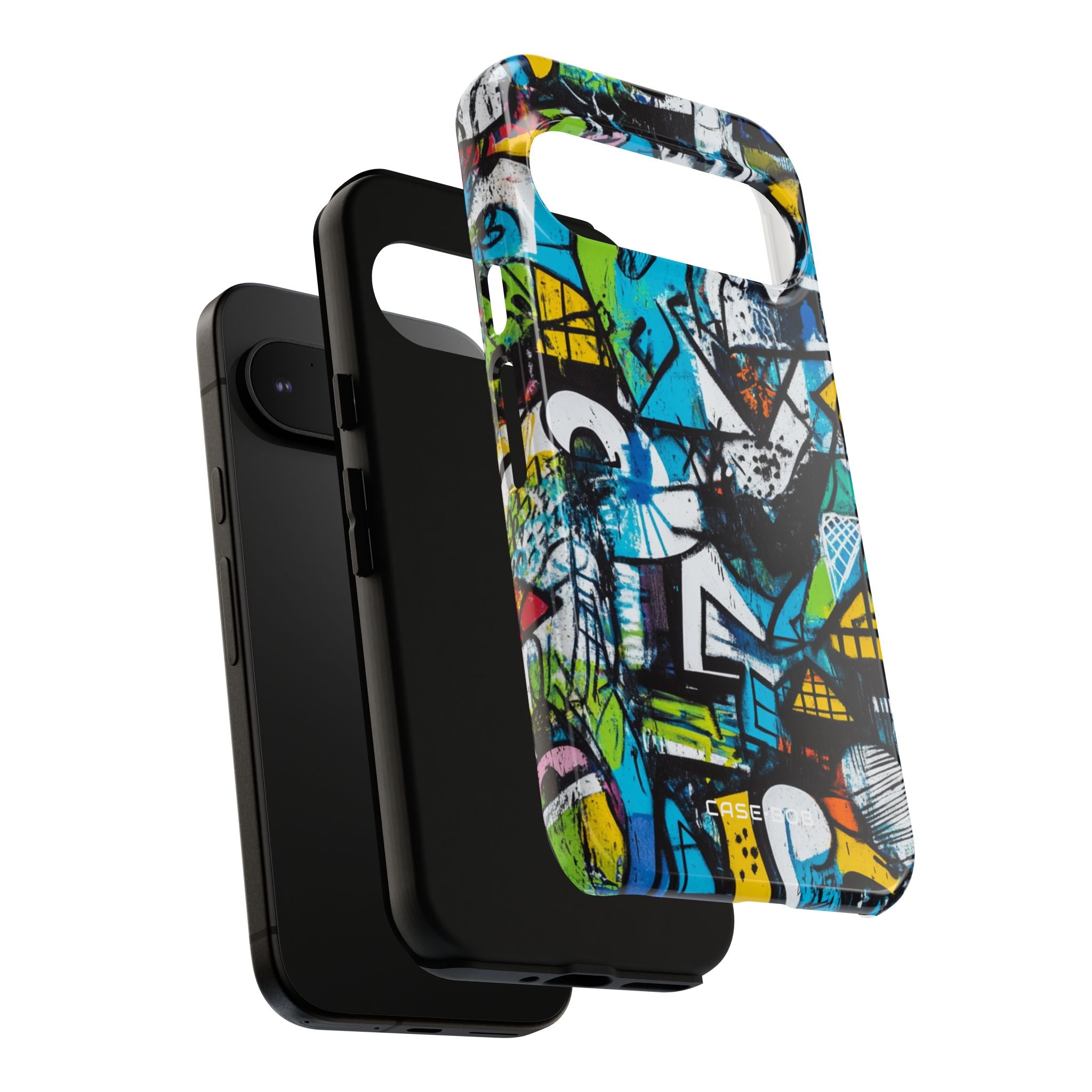 Hvid Ripple Drift Google Pixel 9 Cover - Tough