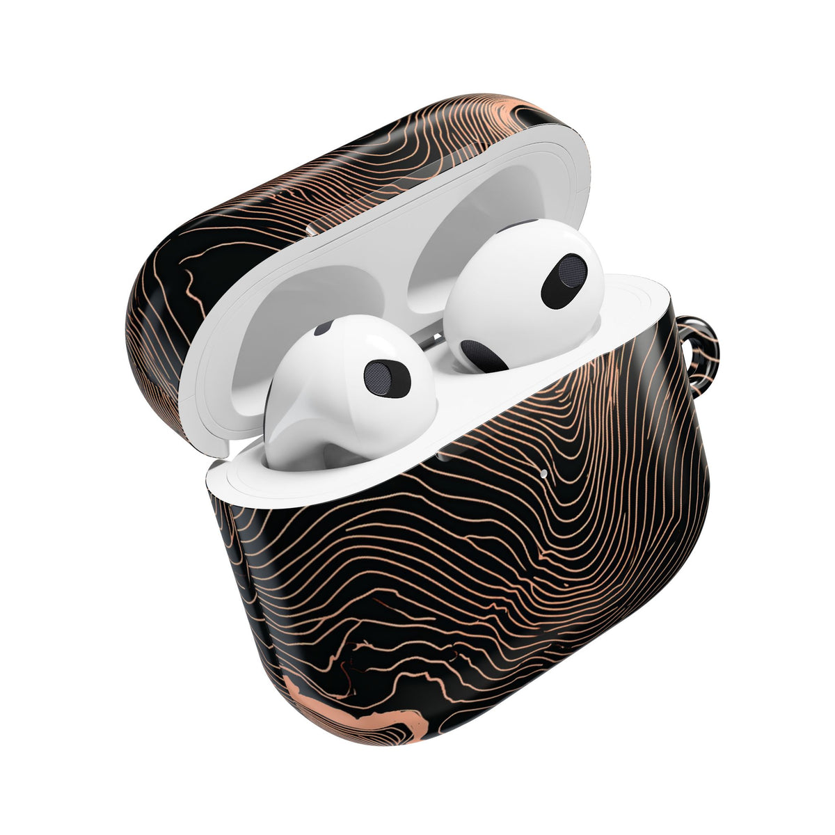 Mesa Elevation Contour · Hard Case for AirPods & AirPods Pro · Black