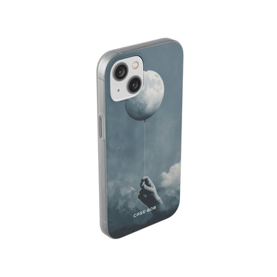 Moon Balloon iPhone 14 Case - Soft