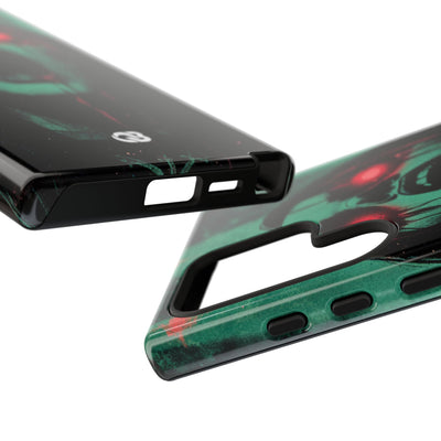 Crimson Emerald Scream · Tough Phone Case for Samsung