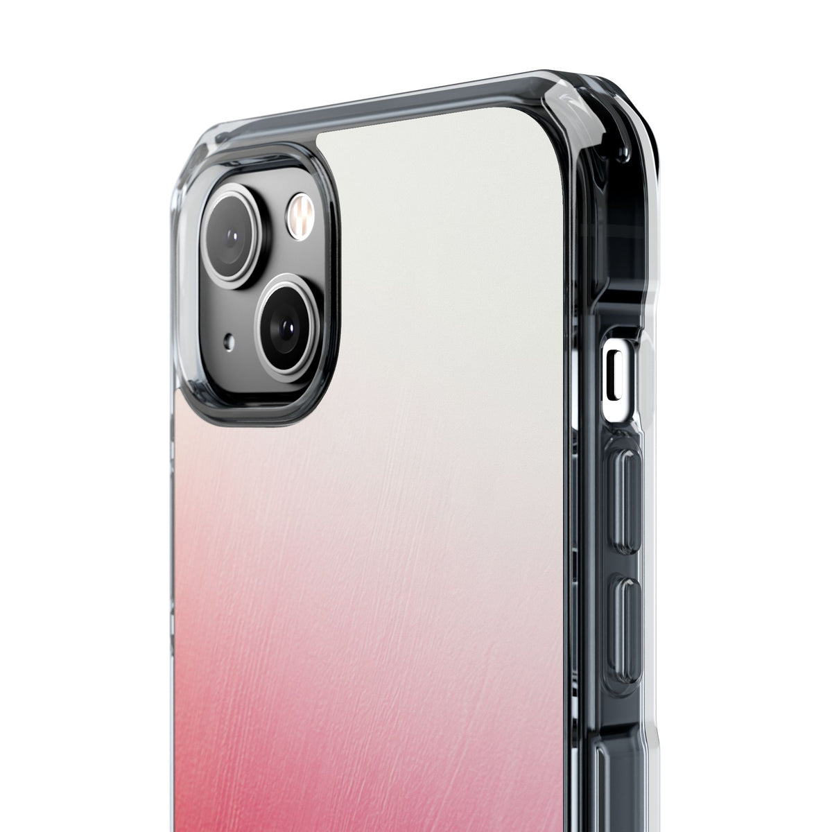 Rose Haze · Clear Impact Magnetic Phone Case for iPhone · Pink
