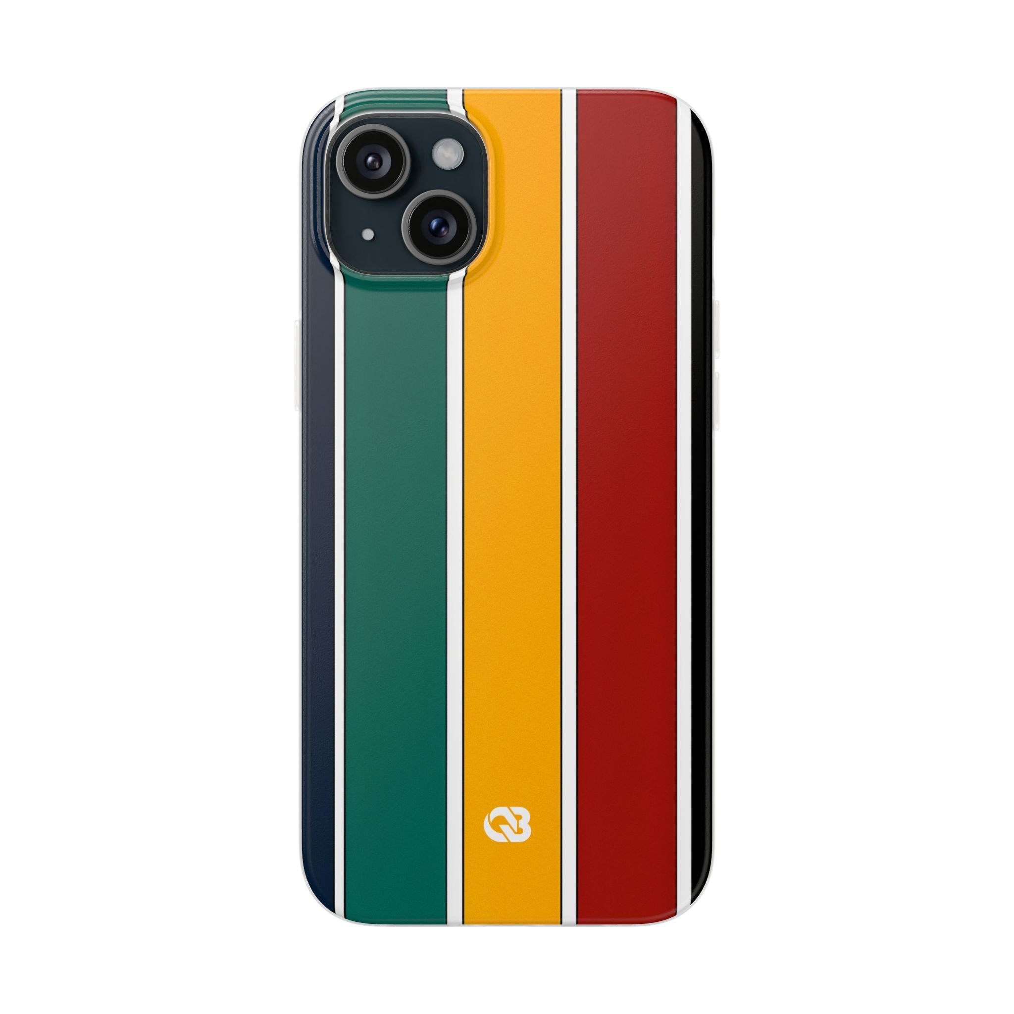 Retro Racing Bars · Soft Phone Case for iPhone