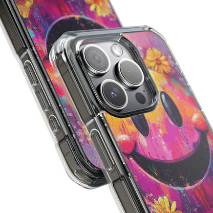 Smiley Bloom iPhone 15 Pro Case - Impact