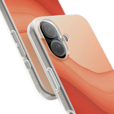 Terracotta Flow · Lite Phone Case for iPhone ·  Orange