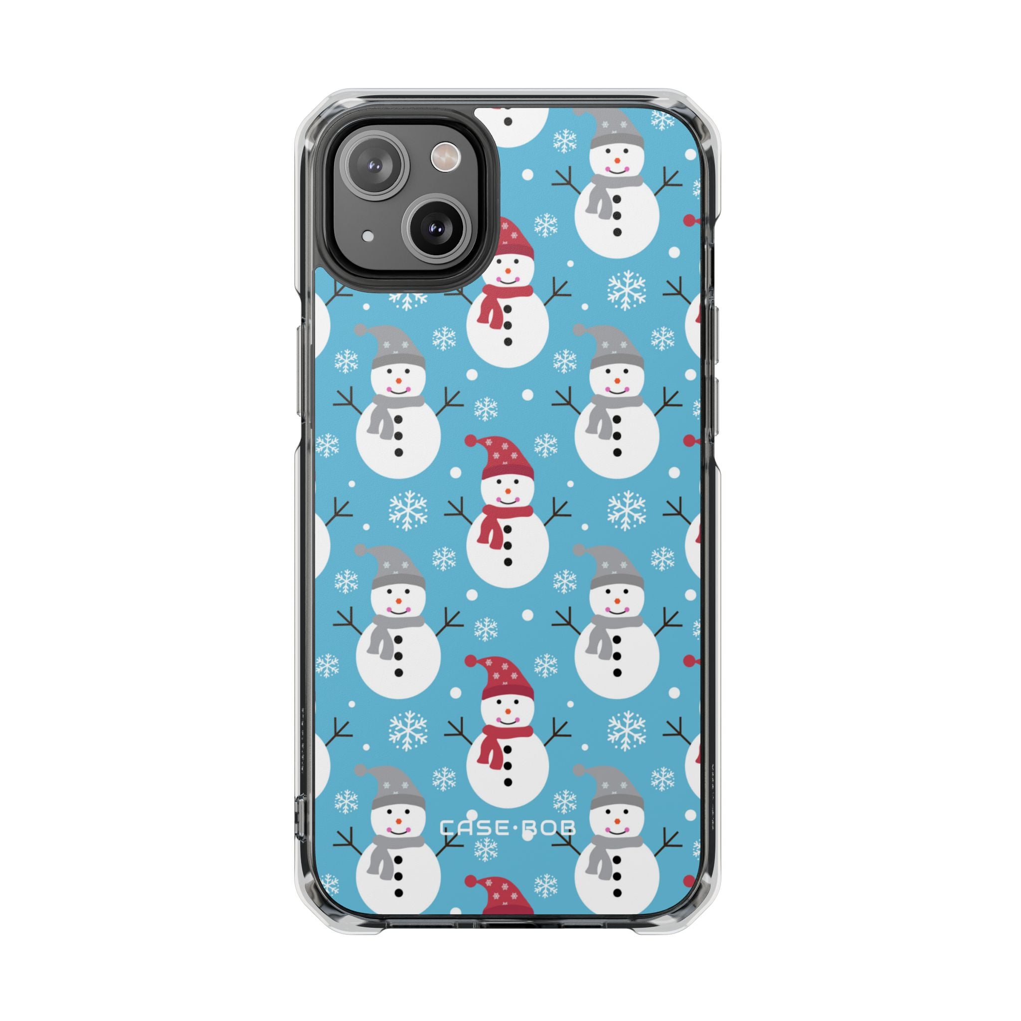 Snowman Parade iPhone 14 Plus Case - Impact