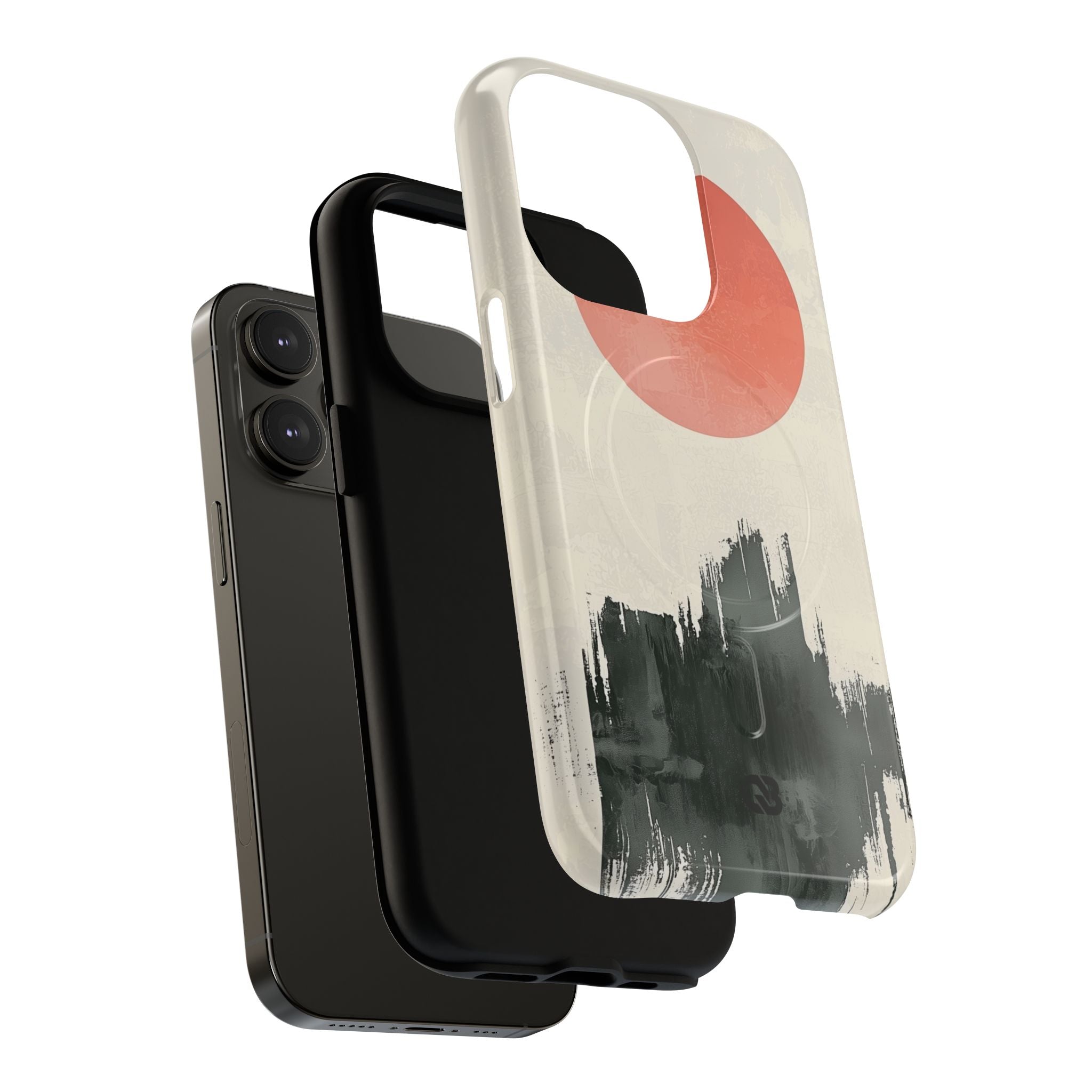Crimson Sun Strokes · Tough+ Phone Case for iPhone · Magsafe