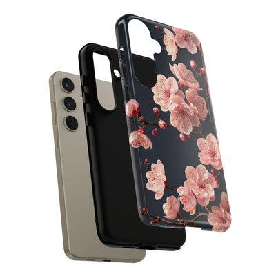 Midnight Sakura Bloom · Tough Phone Case for Samsung · Pink