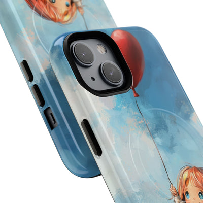 Crimson Heart Sky · Tough+ Coque de téléphone pour iPhone · Magsafe