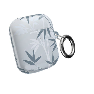 Misty Bamboo Grove · Hard Case for AirPods & AirPods Pro · Blue