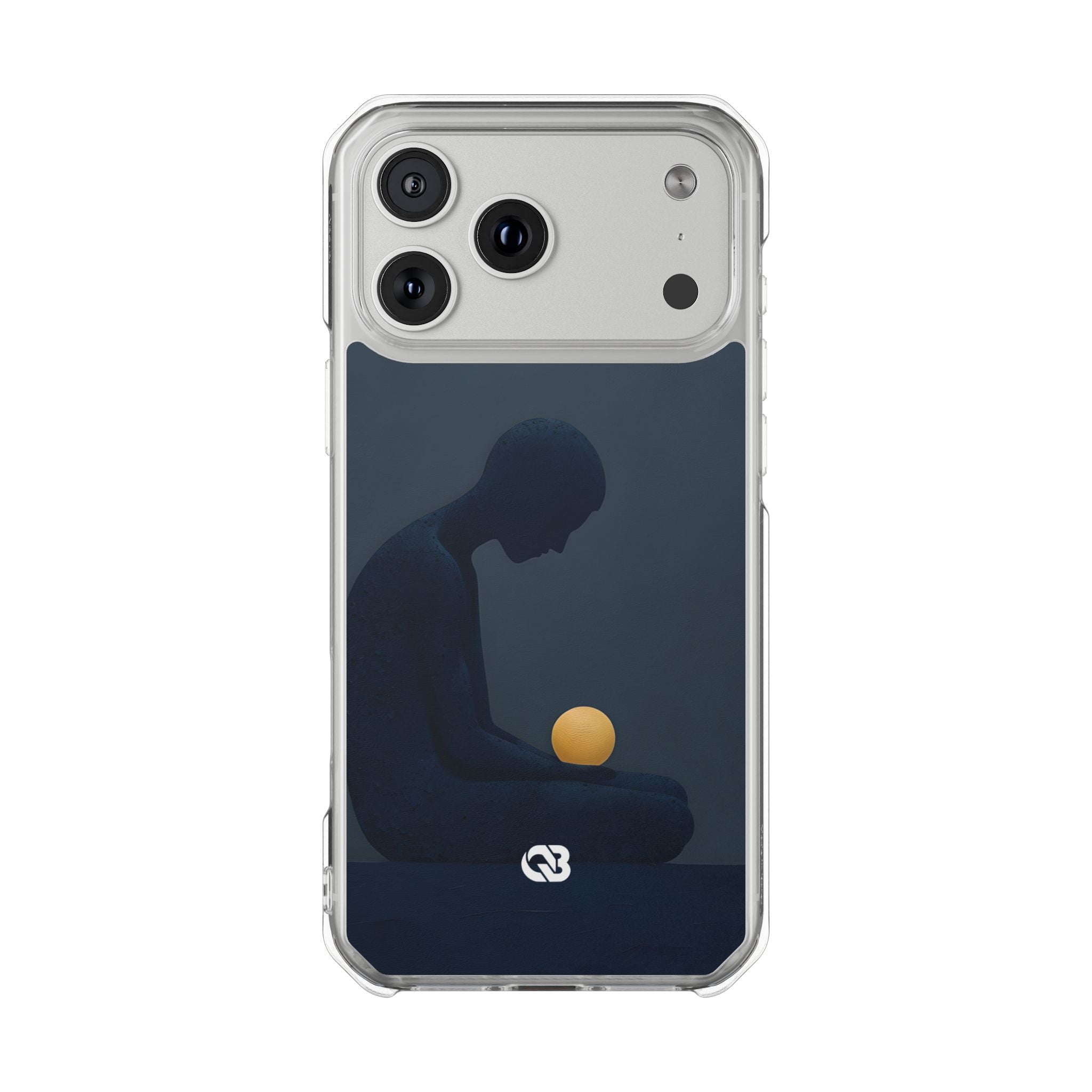 Obsidian Lunar Orb · Impact Coque de téléphone pour iPhone · Magsafe