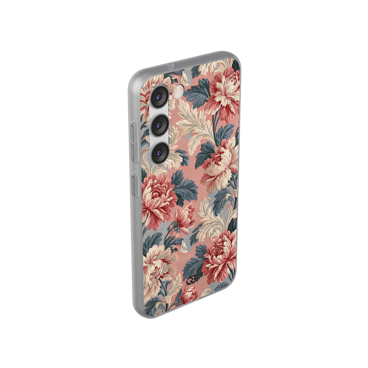 Blush Peony Jacquard · Lite Phone Case for Samsung · Pink