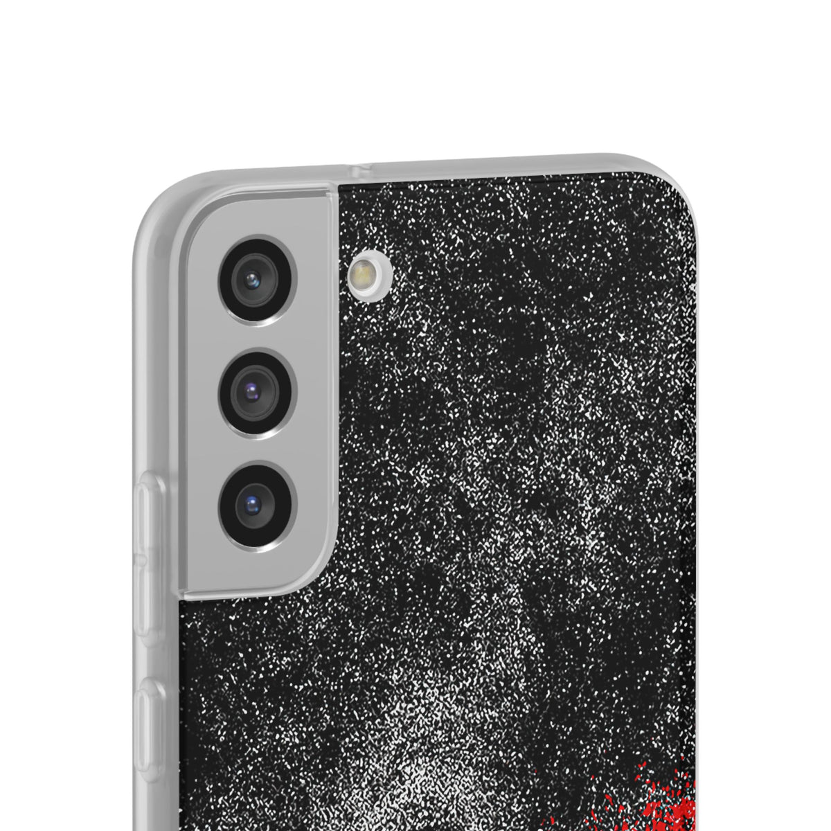 Crimson Noir Drip · Lite Phone Case for Samsung · Black