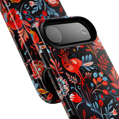 Vivid Birdscape iPhone 17 Air Case - Tough+ - CASE•BOB