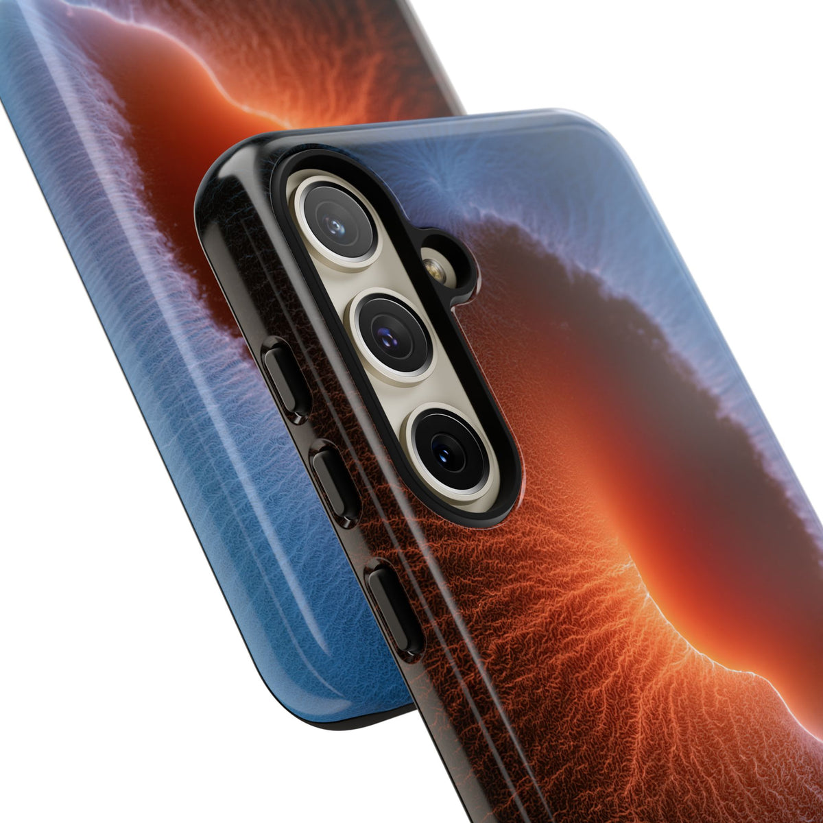Thermal Aura Pulse · Tough Phone Case for Samsung · Blue