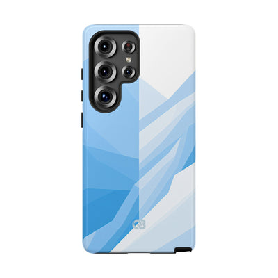 Blue Tough Phone Case for Samsung - Arctic Glacial Ridge