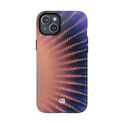 Luminous Aura Burst · Tough 2.0 Magnetic Phone Case for iPhone · Blue