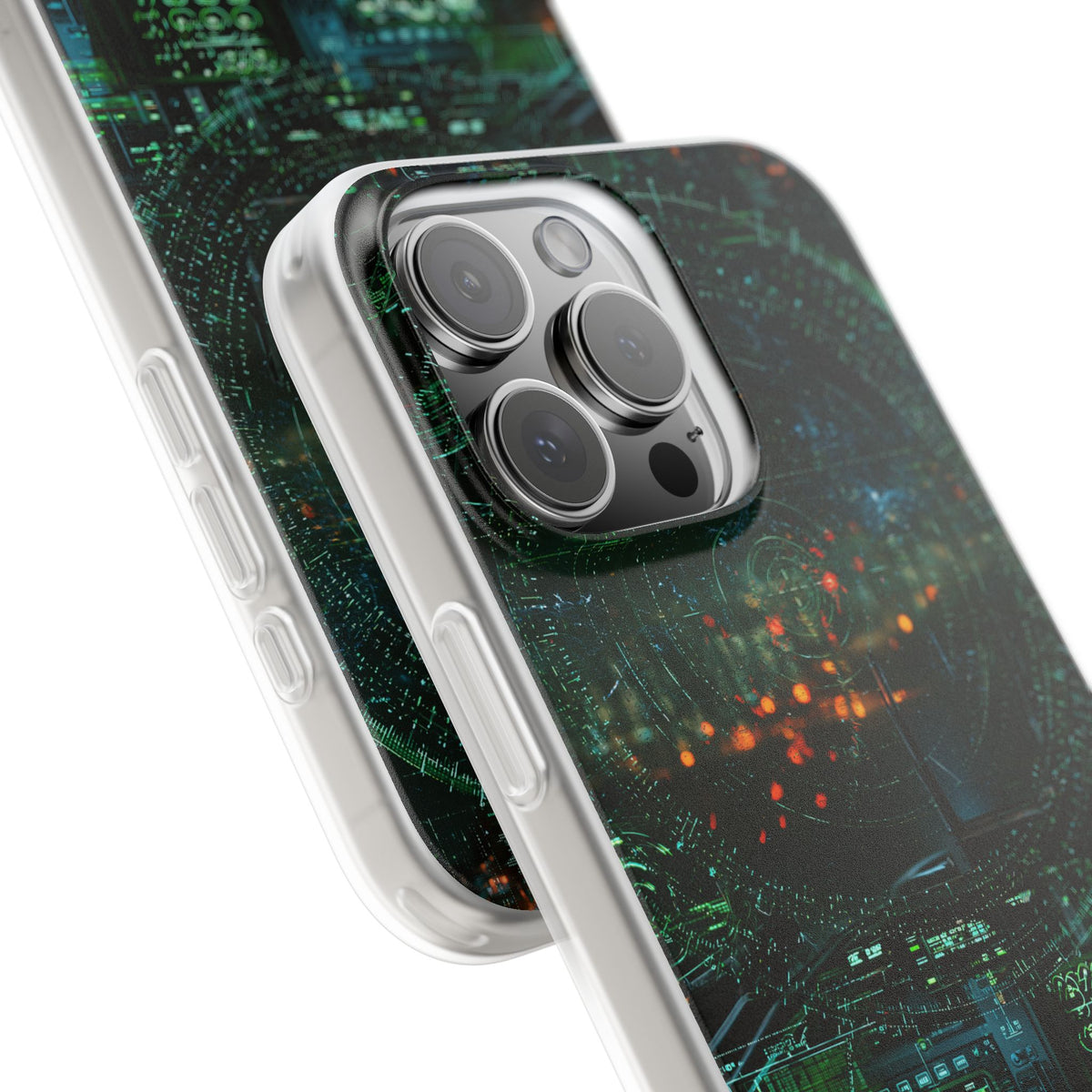 Tactical Avionics HUD · Lite Phone Case for iPhone ·  Green