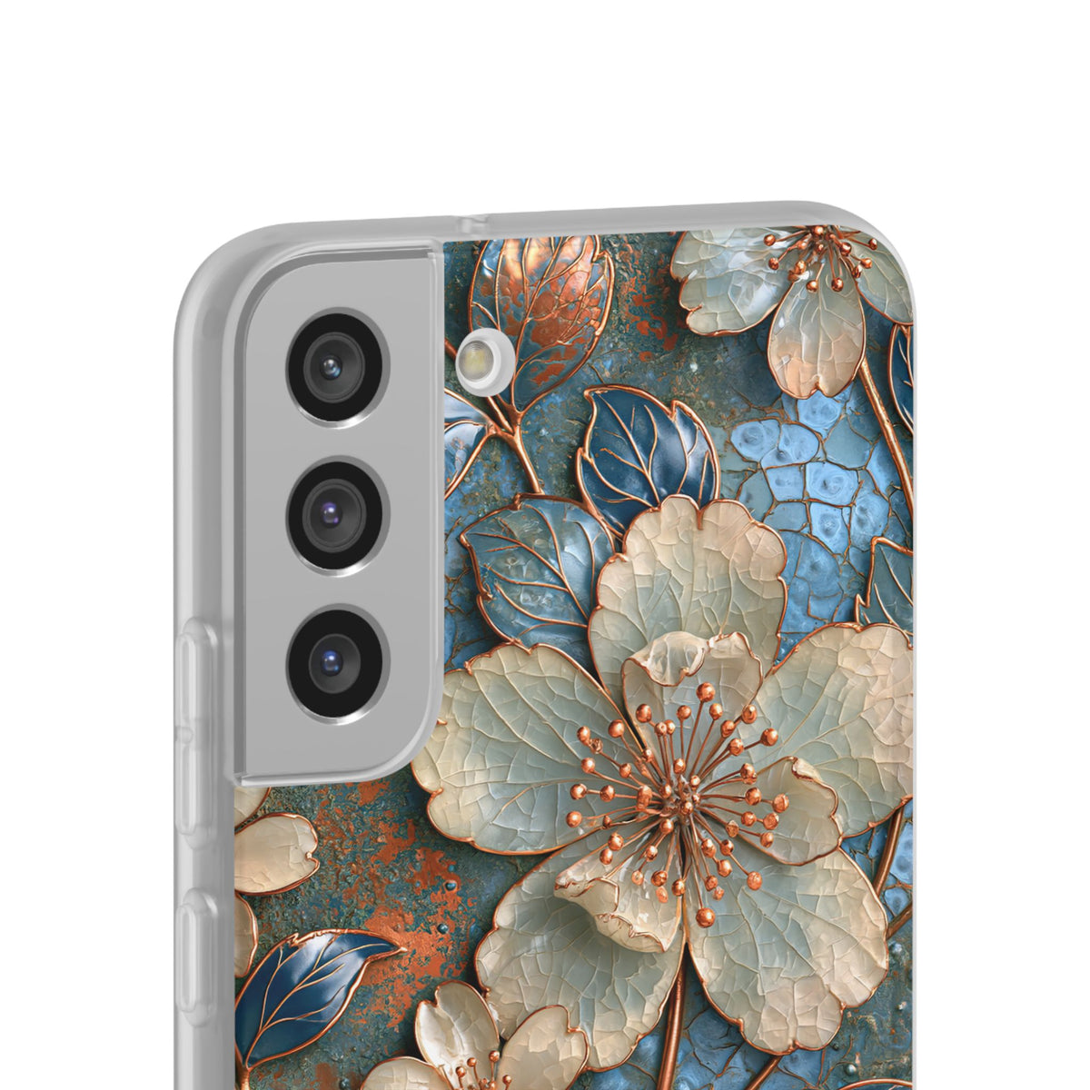 Gilded Blossom Reverie · Lite Phone Case for Samsung · Teal