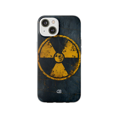 Industrial Decay Warning · Soft Phone Case for iPhone