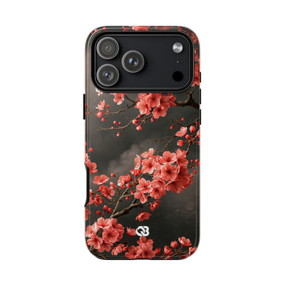 Dark Sakura Nocturne · Tough Phone Case for iPhone · Black