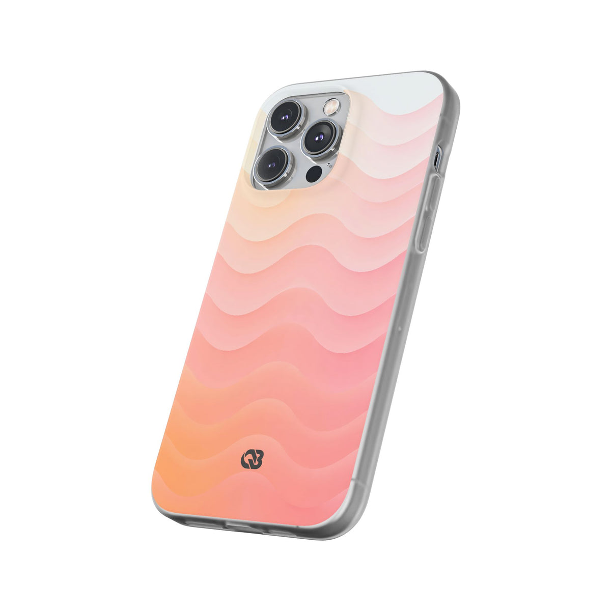 Blush Horizon Waves · Lite Phone Case for iPhone ·  Pink