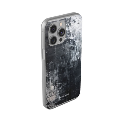 Textured Blackscape iPhone 14 Pro Max Case - Soft