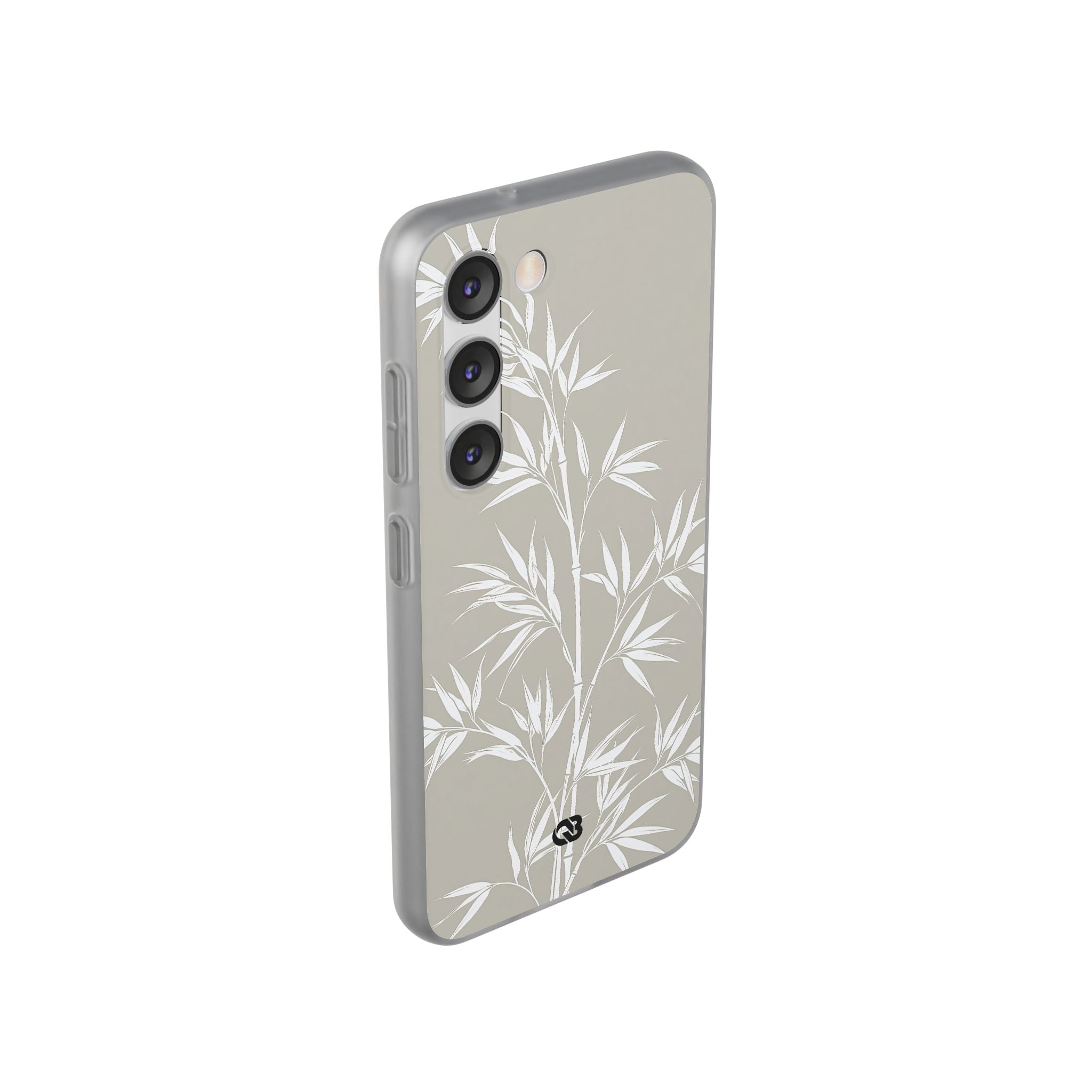 Beige Lite Phone Case for Samsung - Sandstone Bamboo Stalks