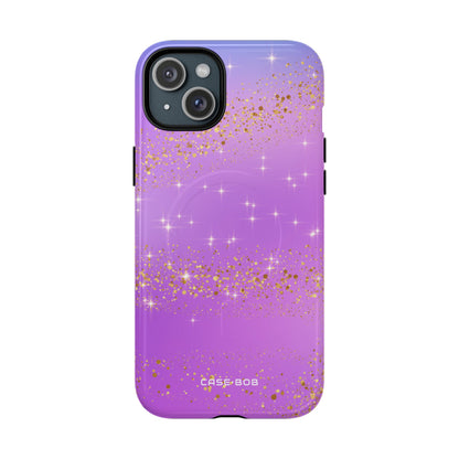 Golden Glide iPhone 15 Plus Case - Tough+