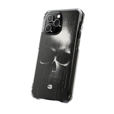 Raster Phantom · Clear Impact Magnetic Phone Case for iPhone ·  Black