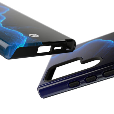 Electric Azure Drift · Tough Phone Case for Samsung · Blue