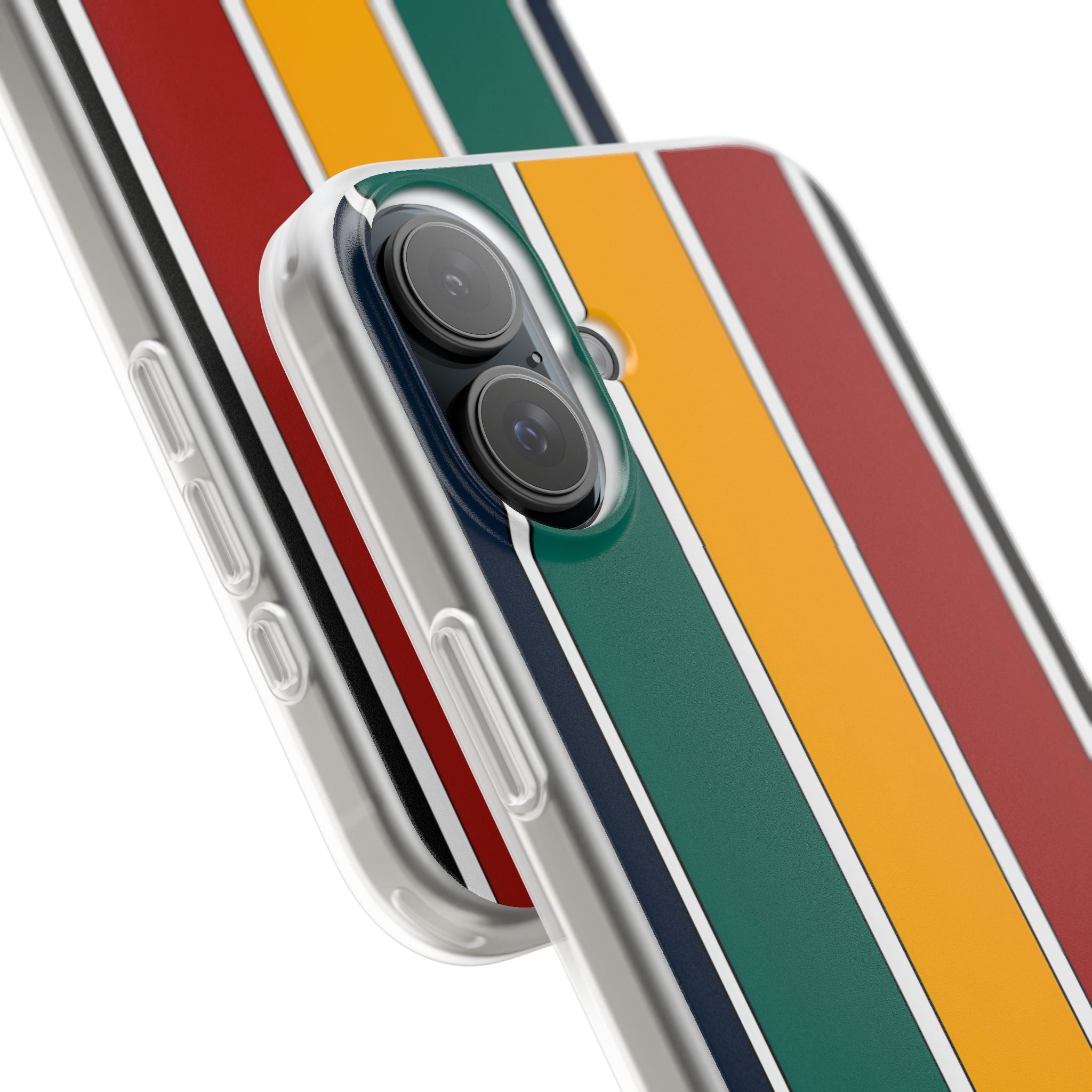 Retro Racing Bars · Soft Phone Case for iPhone