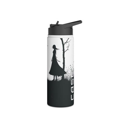 Cliff Silhouette - Stainless Steel Water Bottle