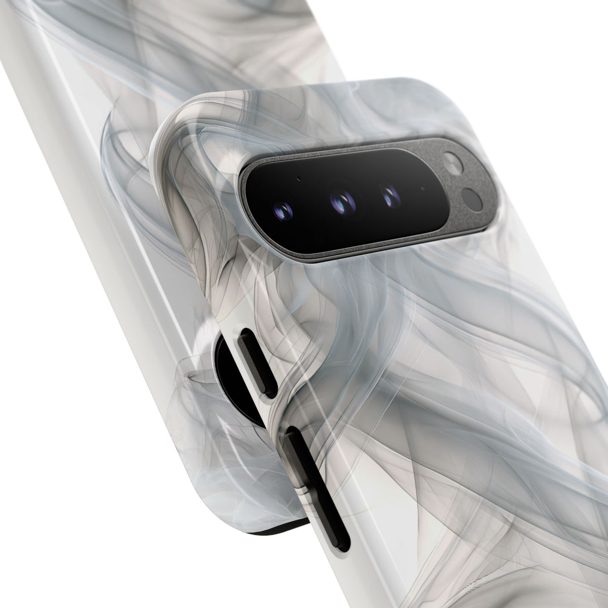Vapor Noir · Tough Phone Case for Pixel ·  White