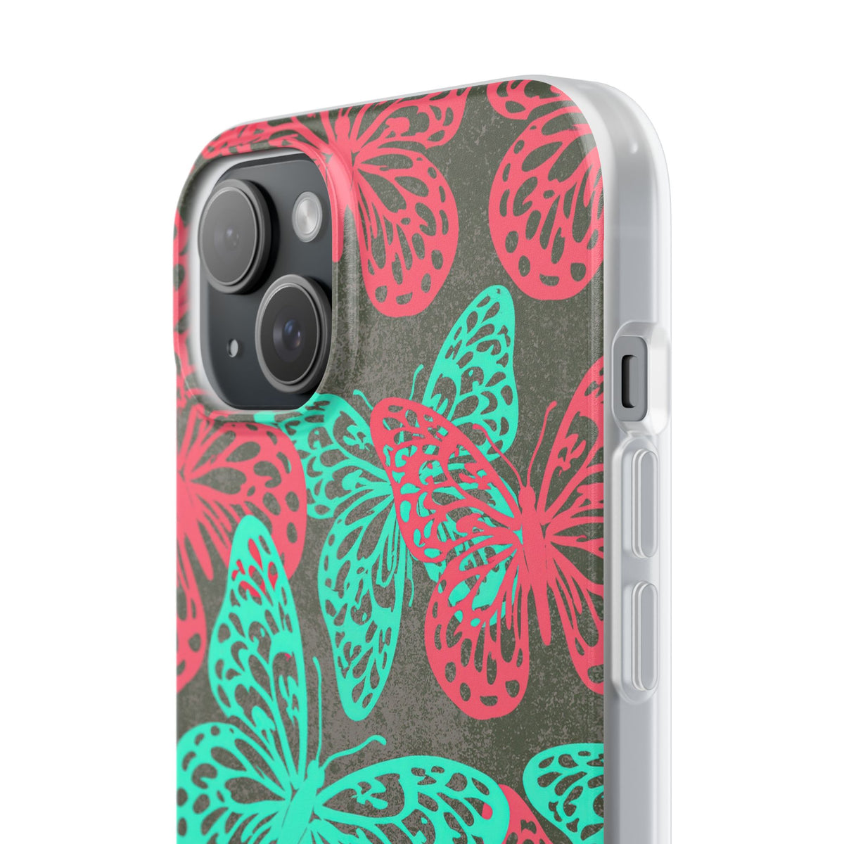 Electric Papillon · Lite Phone Case for iPhone ·  Pink
