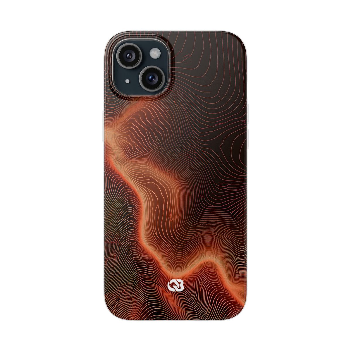 Caldera Ridge · Lite Phone Case for iPhone ·  Orange