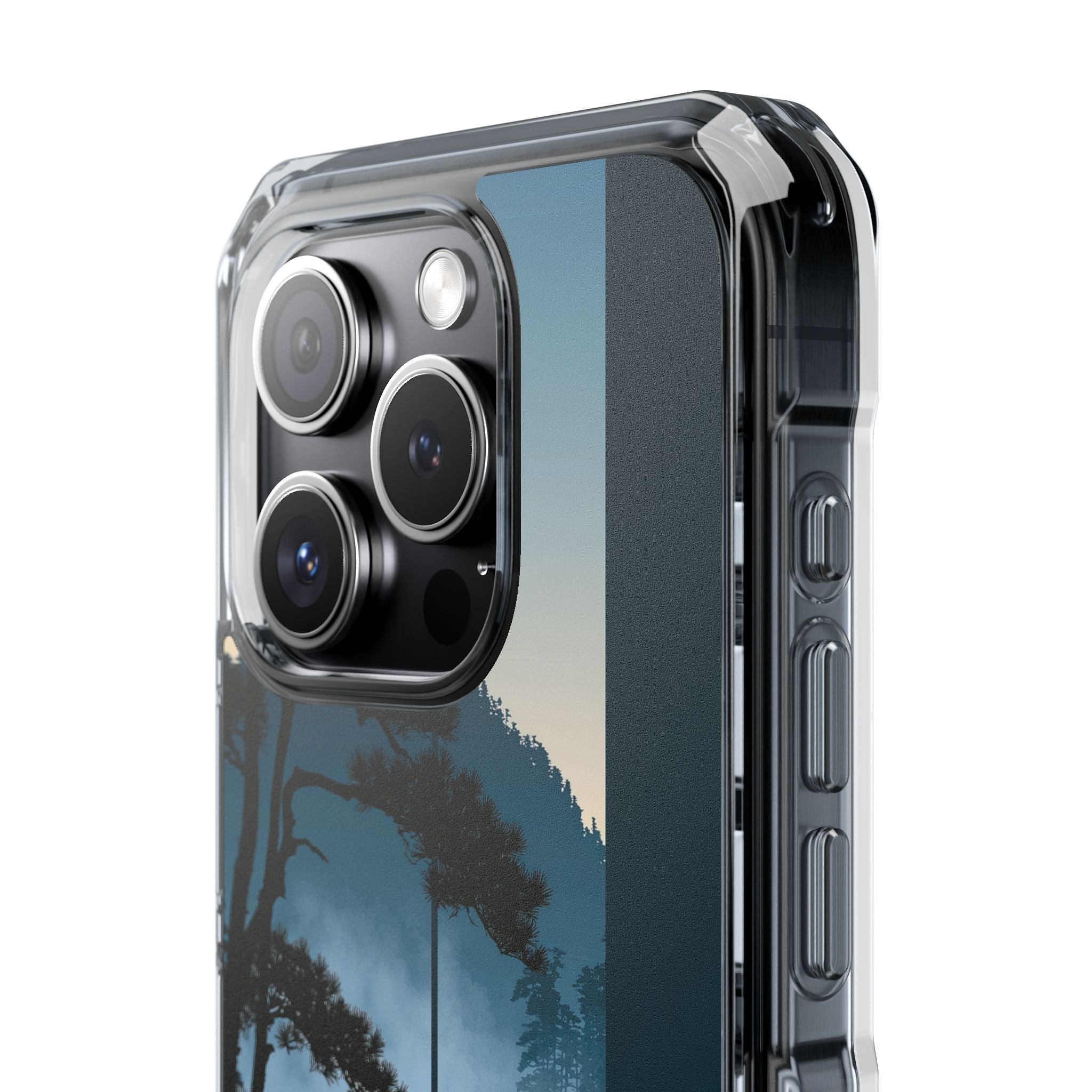 Blue Impact MagSafe Phone Case for iPhone - Kyoto Mist Pine