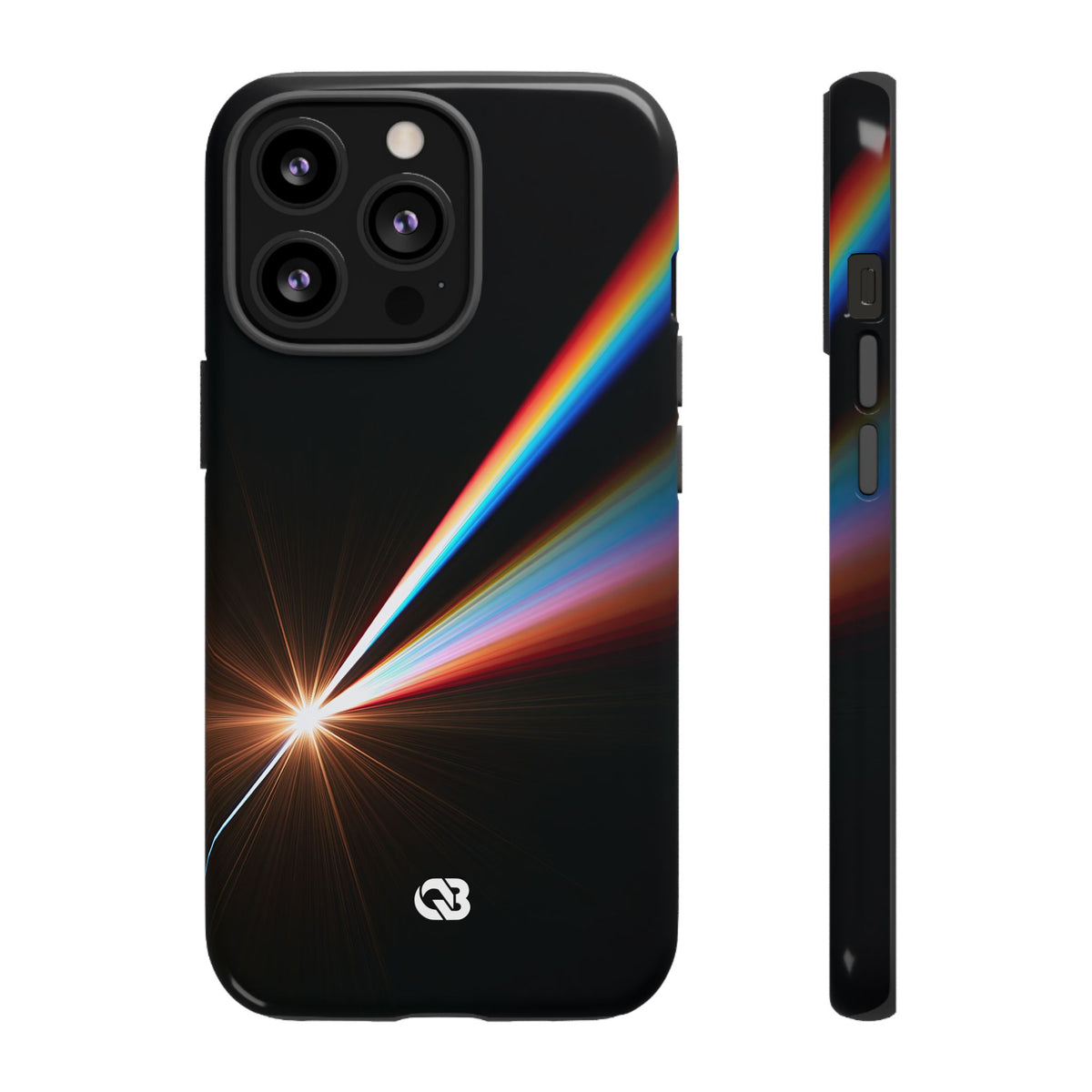 Spectral Refraction · Tough Phone Case for iPhone · Black