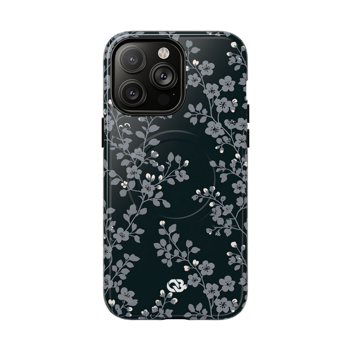 Nocturne Blossom Branch · Tough 2.0 Magnetic Phone Case for iPhone · Black