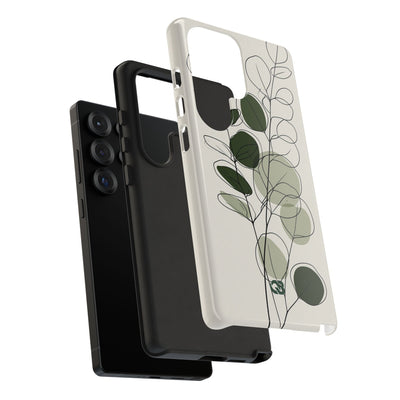 Eucalyptus Foliage Study · Tough Phone Case for Samsung · Green
