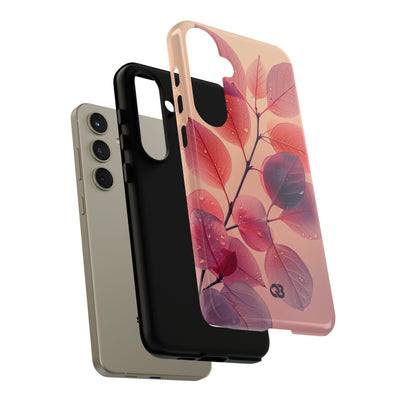 Dewy Magenta Foliage · Tough Phone Case for Samsung
